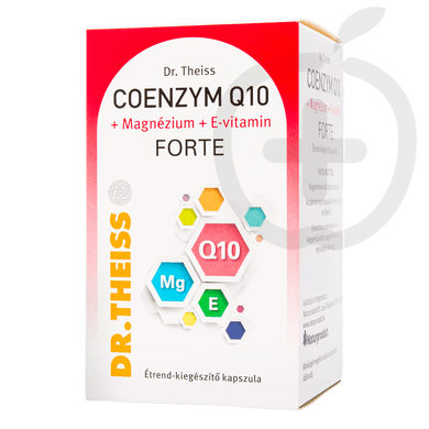 Dr. Theiss Coenzym Q10 +Magnézium +E-vitamin Forte kapszula
