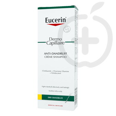 Eucerin Dermocapillaire korpásodás elleni sampon száraz korpára