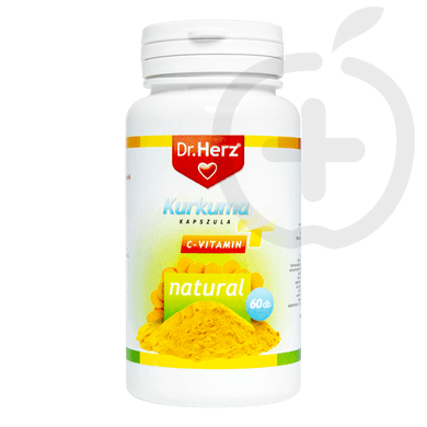 Dr. Herz Kurkuma +C-vitamin kapszula 60 db