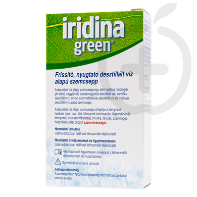 Iridina Green frissítő szemcsepp