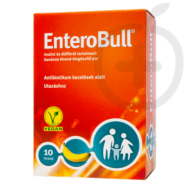 Enterobull inulint és élőflórát tartalmazó étrend-kiegészítő por