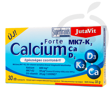 Jutavit Calcium Forte +K2 +D3 filmtabletta 30 db