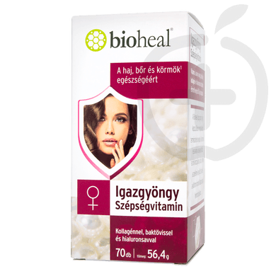 Bioheal igazgyöngy szépségvitamin kapszula 60 + 10 db