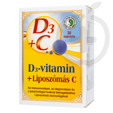 Dr. Chen D3-Max liposzómás C-vitamin kapszula
