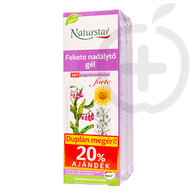 Naturstar Fekete Nadálytő Forte gél 2 x 60 ml