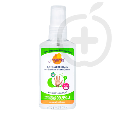 Jimjams Antibakteriális kéz- és bőrfertőtlenítő spray 50 ml