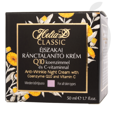 Helia-D Classic Q10 éjszakai ránctalanító krém