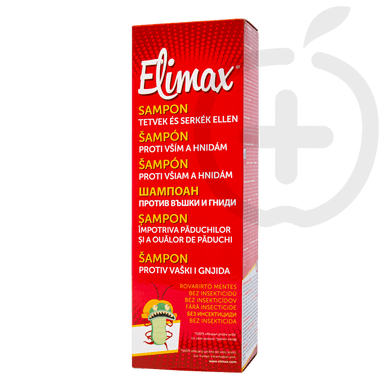 Elimax fejtetű írtó és riasztó sampon 100 ml +Fésű