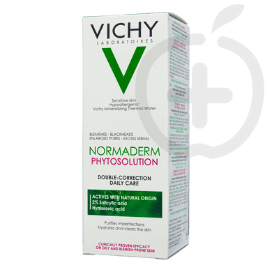 Vichy Normaderm Phytosolution kettős hatású arcápoló problémás, aknéra hajlamos bőrre