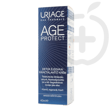 Uriage Age Protect Detox éjszakai ránctalanító krém