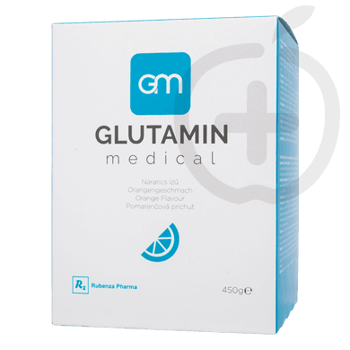 Glutamin Medical Speciális gyógyászati célra szánt élelmiszer narancs ízű 450 g