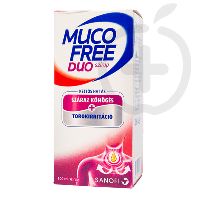 Mucofree Duo szirup 100 ml