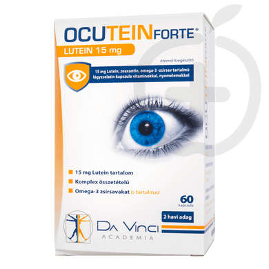 Ocutein Lutein 15 mg forte kapszula