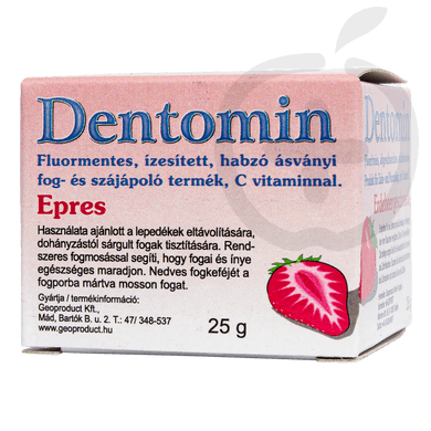 Dentomin-H habzó epres fogpor 25 g