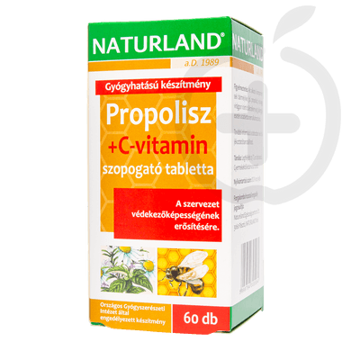 Naturland Propolisz C-vitamin tabletta