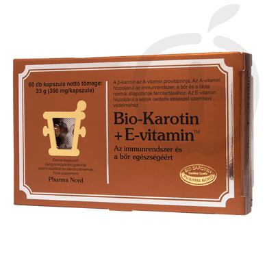 Pharma Nord Bio-Karotin + E vitamin kapszula