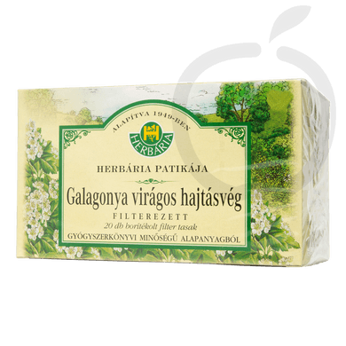 Herbária Galagonya virágos hajtásvég tea