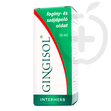 Interherb Gingisol fogíny- és szájápoló oldat 10 ml