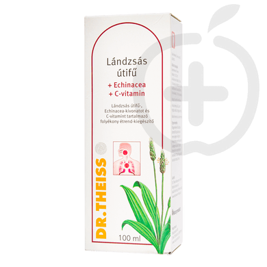 Dr. Theiss Lándzsás Útifű szirup +echinacea +C-vitamin