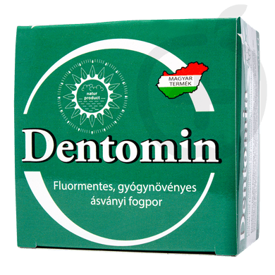 Dentomin-Z Gyógynövényes ásványi fogpor (zöld)