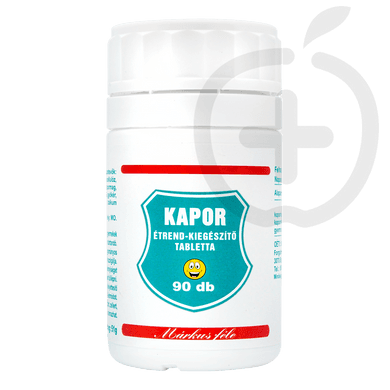 Márkus féle Kapor tabletta