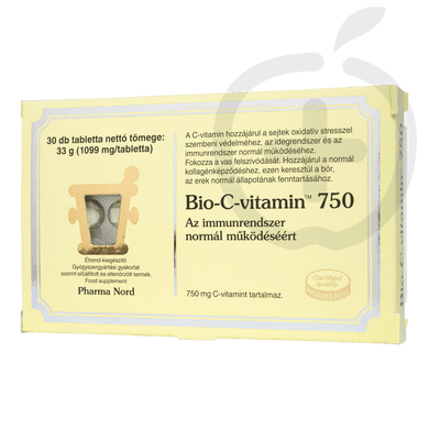 Pharma Nord Bio-C-vitamin 750 mg tabletta