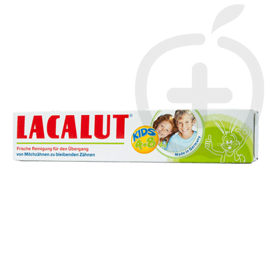 Lacalut gyermekfogkrém 4-8 éves korig