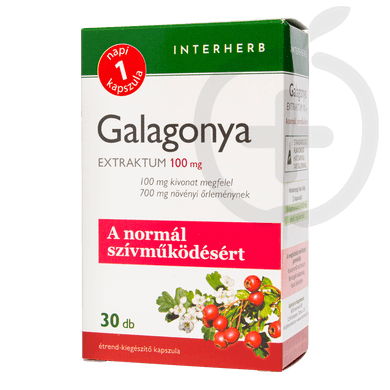 Interherb "Napi 1" Galagonya extraktum kapszula