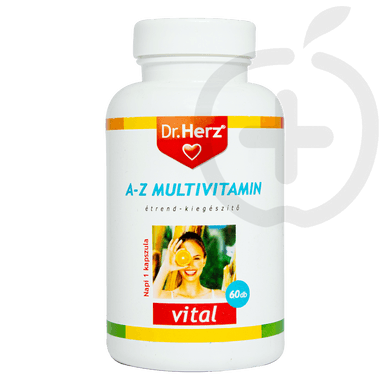 Dr. Herz A-Z Multivitamin kapszula 60 db