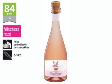 Frakk Rozé Pezsgő félszáraz rosé minőséginoezsgő, 11,5%, nem betétdíjas,  0,75 L