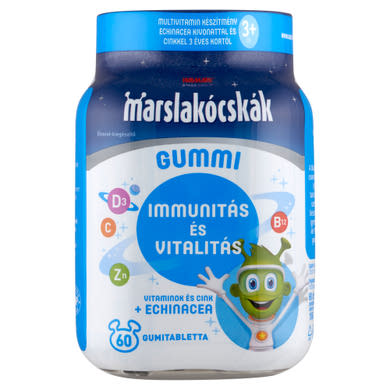 Walmark Marslakócskák Gumivitamin Echinaceával étrend-kiegészítő