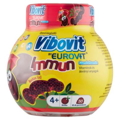 Vibovit by Eurovit Immun bodza ízű gumivitamin étrend-kiegészítő