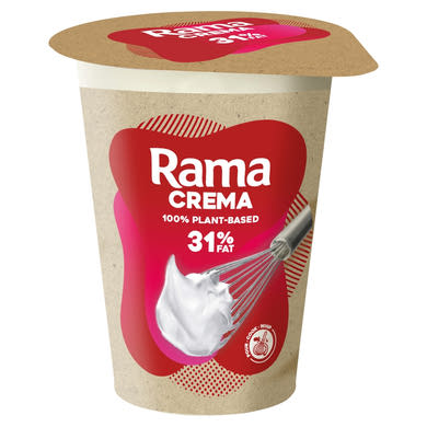 Rama Crema növényi habkrém, 31%,