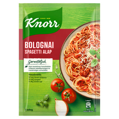 Knorr Fix bolognai spagetti alap