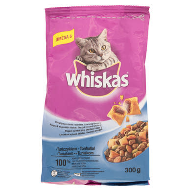 Whiskas teljes értékű állateledel felnőtt macskák számára tonhallal