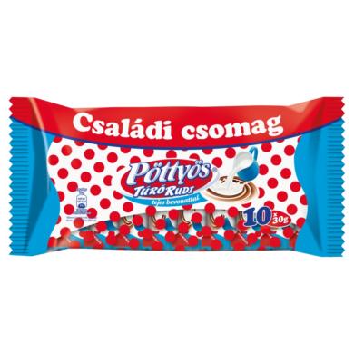 Pöttyös Túró Rudi natúr túródesszert tejes bevonattal 10 x