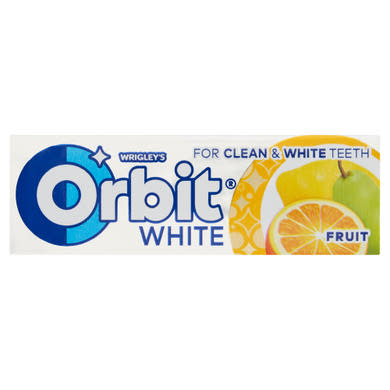 Orbit White Fruit gyümölcsízű rágógumi