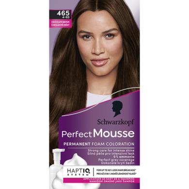 Schwarzkopf Perfect Mousse hajfesték 465 csokoládé