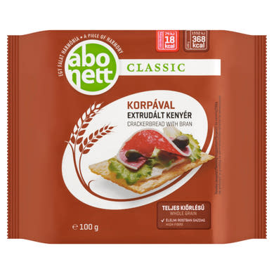 Abonett Classic extrudált kenyér korpával