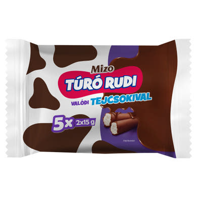 Mizo Túró Rudi natúr túródesszert tejcsokoládé bevonattal
