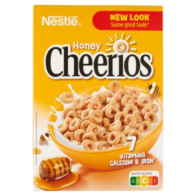 Nestlé Cheerios mézes, ropogós gabonakarika vitaminokkal és ásványi anyagokkal