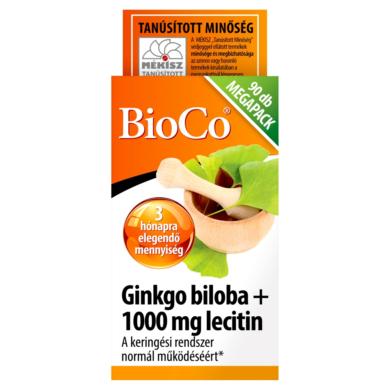 BioCo Ginkgo biloba+ Lecitin Megapack lágyzselatin kapszula
