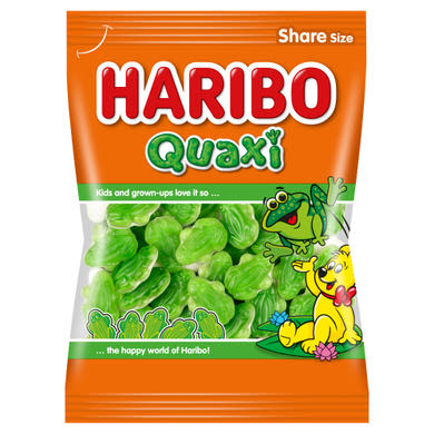 Haribo Quaxi gyümölcsízű gumicukorka habcukorral