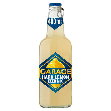 Garage ízesített üveges maláta sör Hard Lemonade, 0,4 L