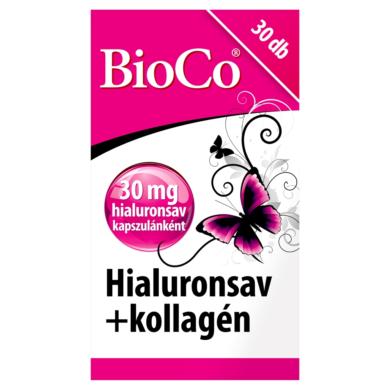 BioCo Hialuronsav+Kollagén lágyzselatin kapszula