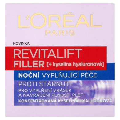 ĽOréal Paris Revitalift Filler Ha éjszakai krém
