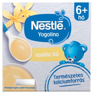 Nestlé Yogolino vaníliás ízű babapuding 6 hónapos kortól 36 hónapos korig 4 x