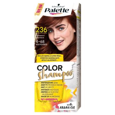 Schwarzkopf Palette Color Shampoo hajfesték 236 gesztenye