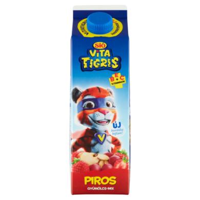 Sió Vitatigris piros vegyes gyümölcs-mix gyümölcsital