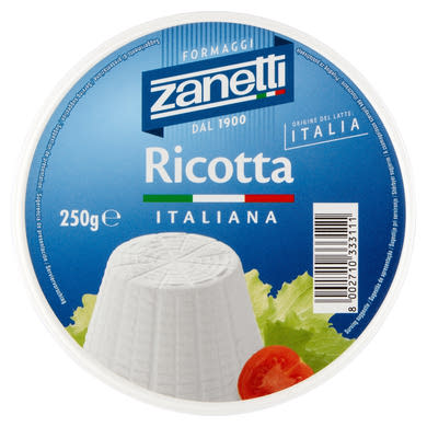 Zanetti Ricotta tejszínes savósajt